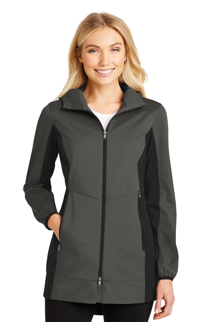 Port Authority¨ Ladies Active Hooded Soft Shell Jacket. L719