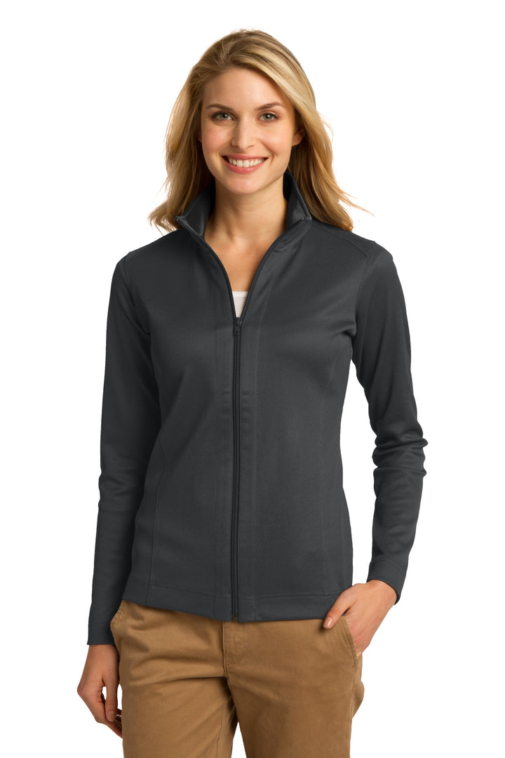 Port Authority¨ Ladies Vertical Texture Full-Zip Jacket. L805
