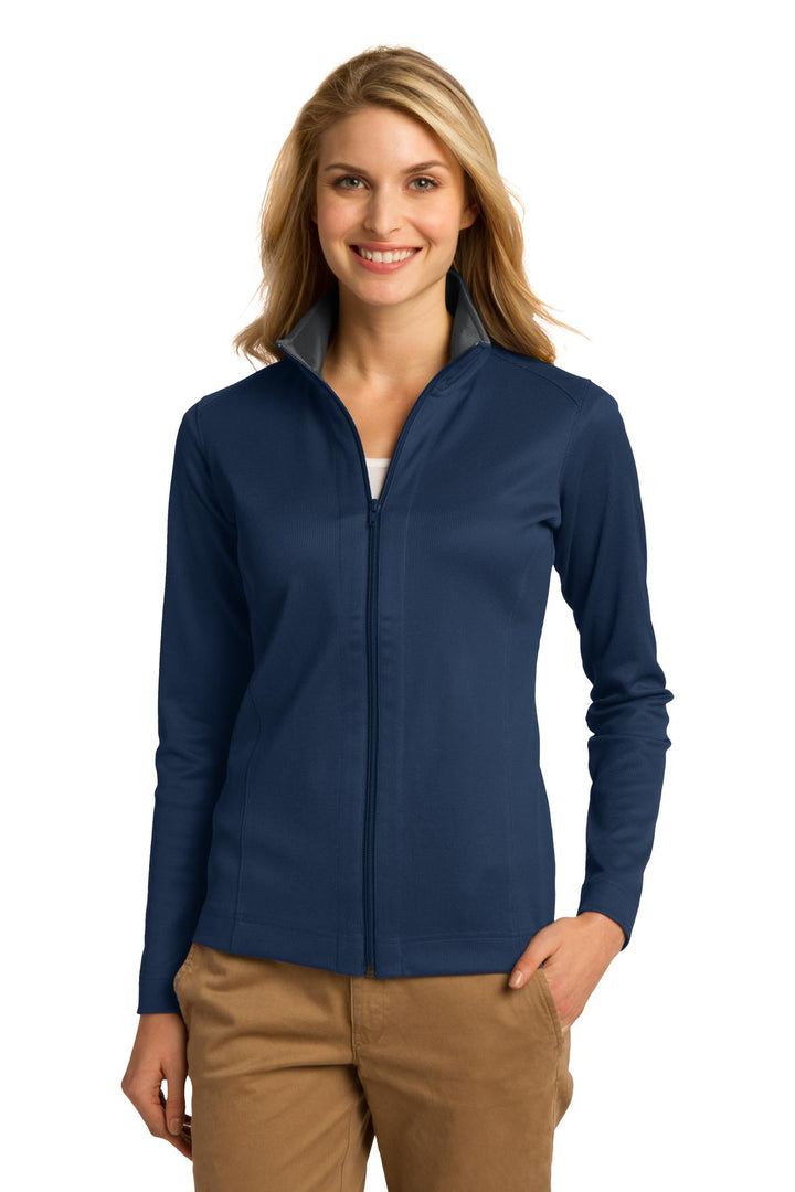 Port Authority¨ Ladies Vertical Texture Full-Zip Jacket. L805