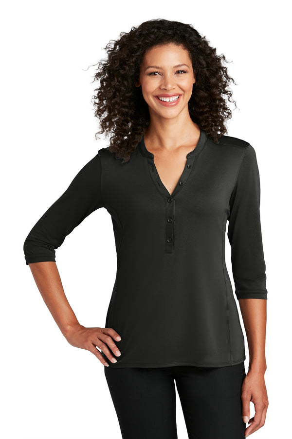 Port Authority ¨  Ladies UV Choice Pique Henley LK750
