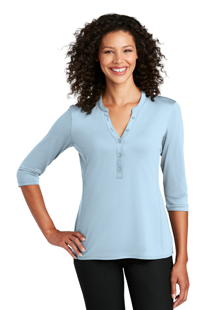 Port Authority ¨  Ladies UV Choice Pique Henley LK750