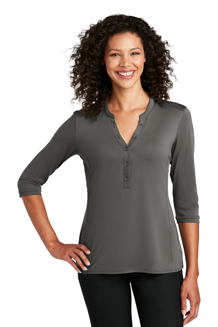 Port Authority ¨  Ladies UV Choice Pique Henley LK750