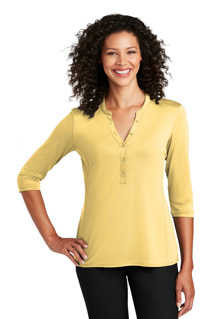 Port Authority ¨  Ladies UV Choice Pique Henley LK750
