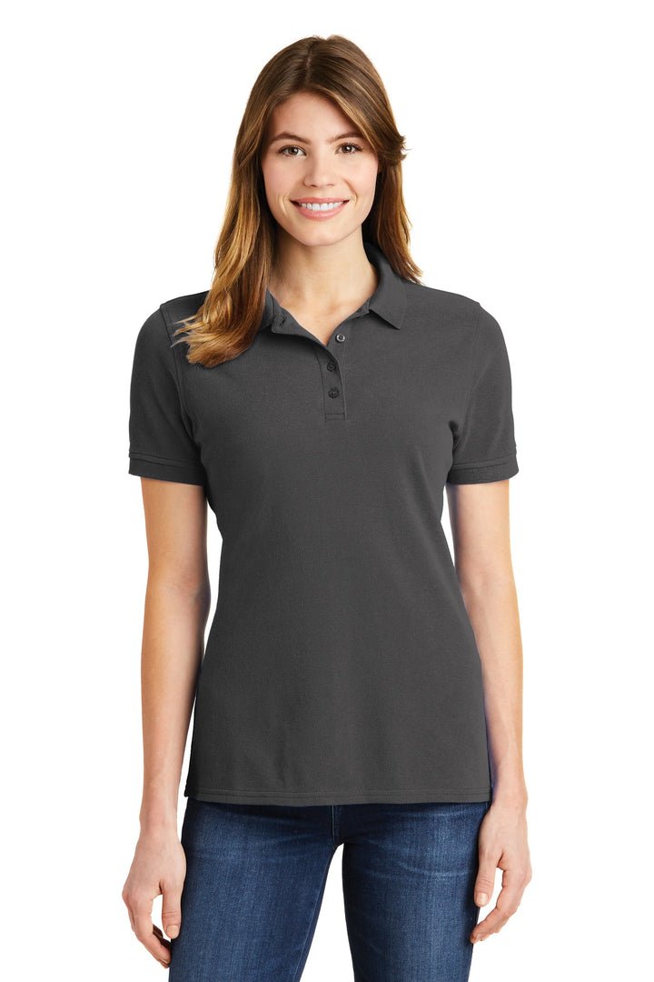 Port & Company¨ Ladies Combed Ring Spun Pique Polo. LKP1500