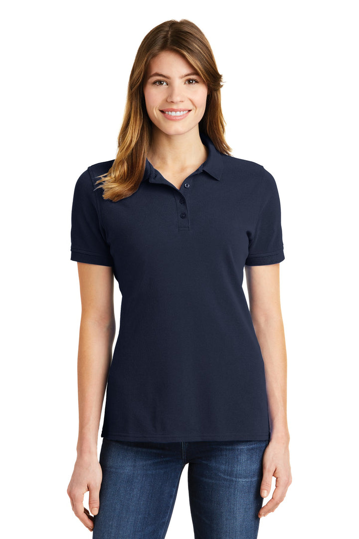 Port & Company¨ Ladies Combed Ring Spun Pique Polo. LKP1500