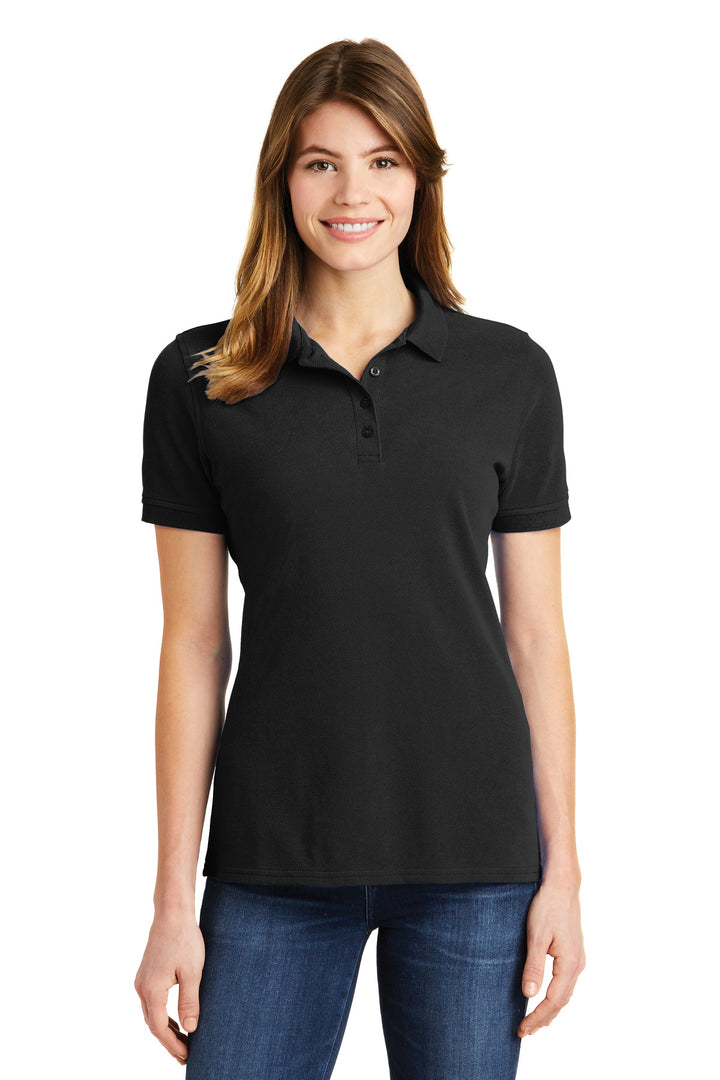 Port & Company¨ Ladies Combed Ring Spun Pique Polo. LKP1500