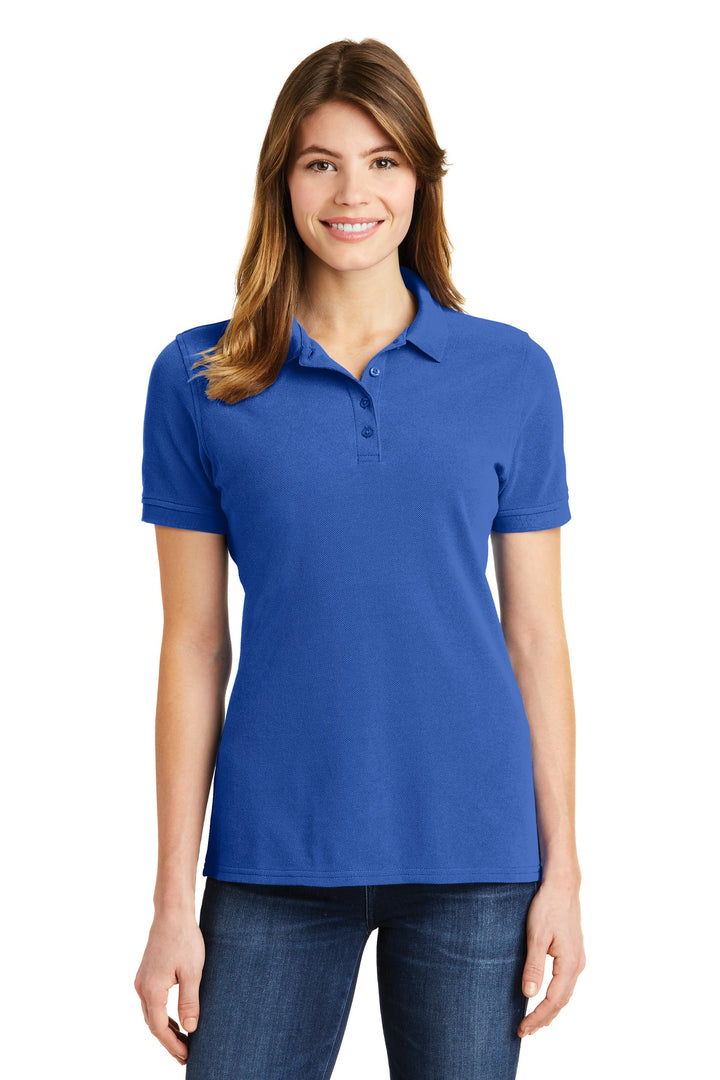 Port & Company¨ Ladies Combed Ring Spun Pique Polo. LKP1500