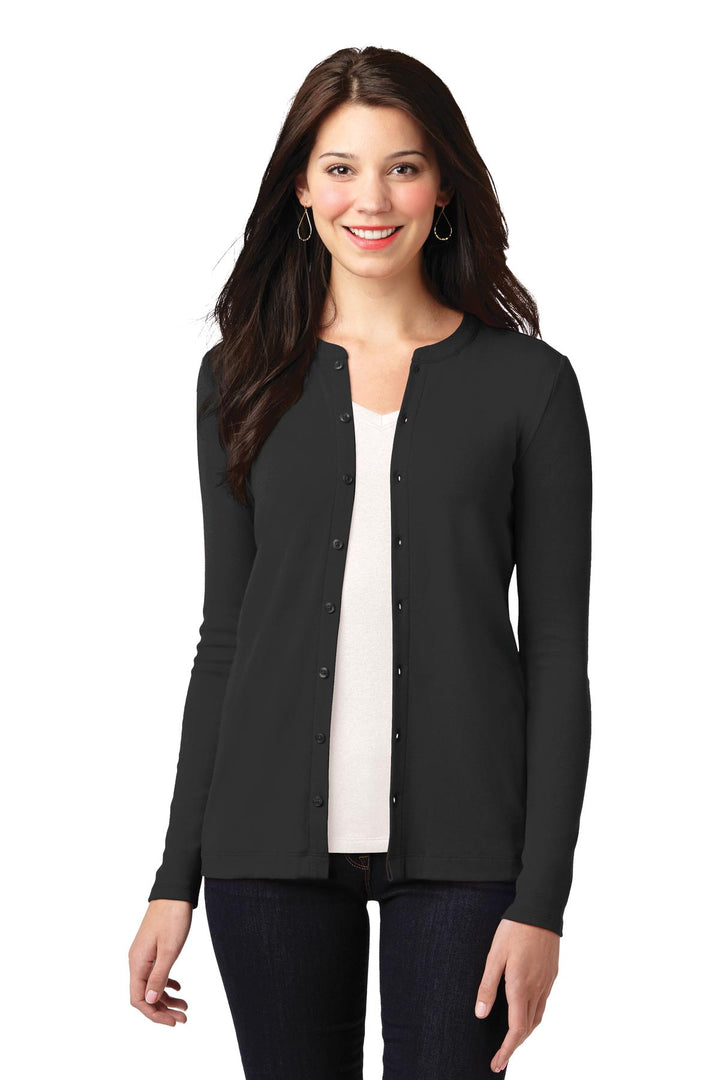 Port Authority¨ Ladies Concept Stretch Button-Front Cardigan. LM1008