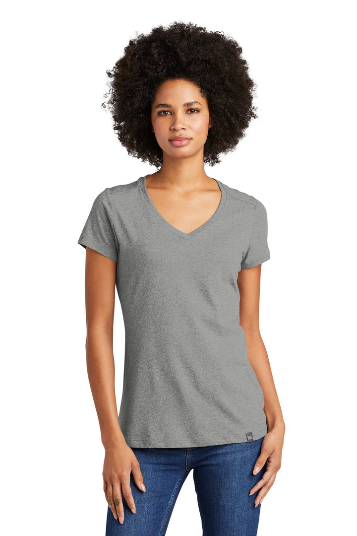 New Era ¨ Ladies Heritage Blend V-Neck Tee. LNEA101