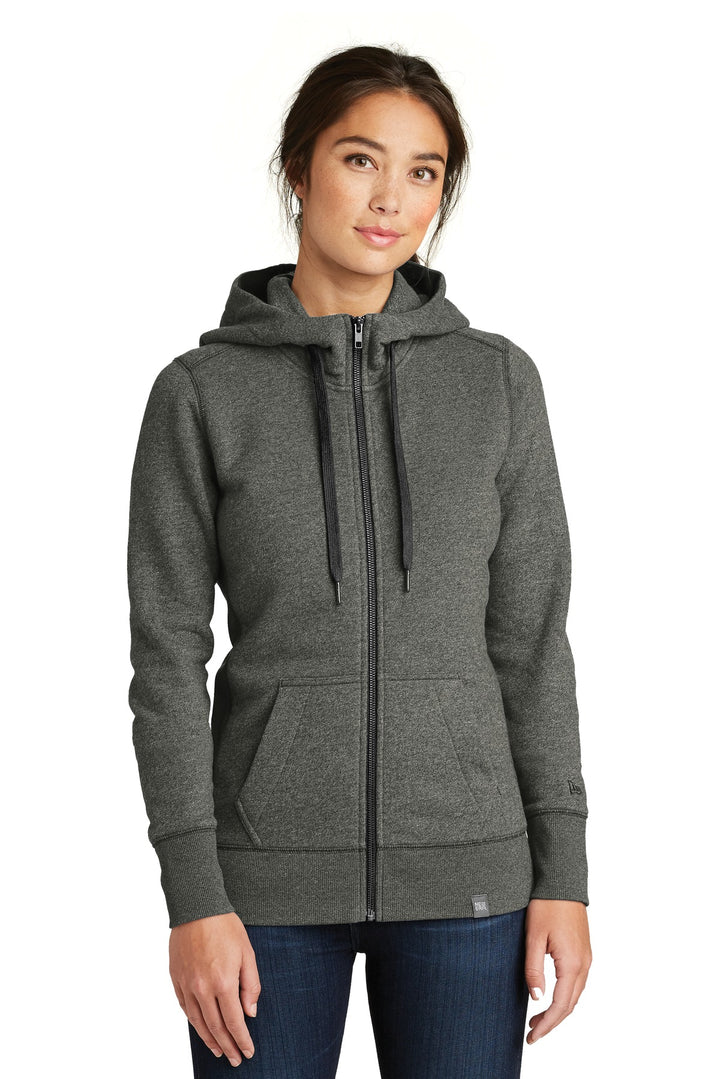 New Era ¨ Ladies French Terry Full-Zip Hoodie. LNEA502