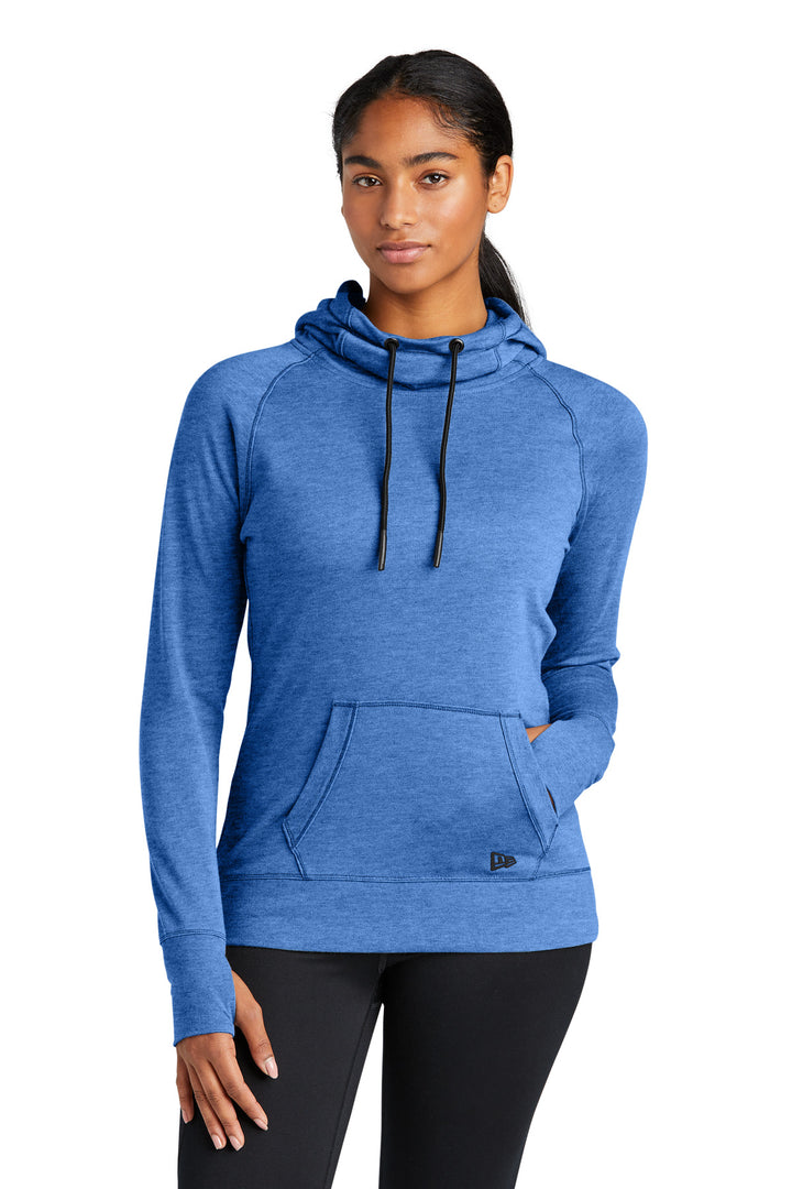 New Era ¨ Ladies Tri-Blend Fleece Pullover Hoodie. LNEA510