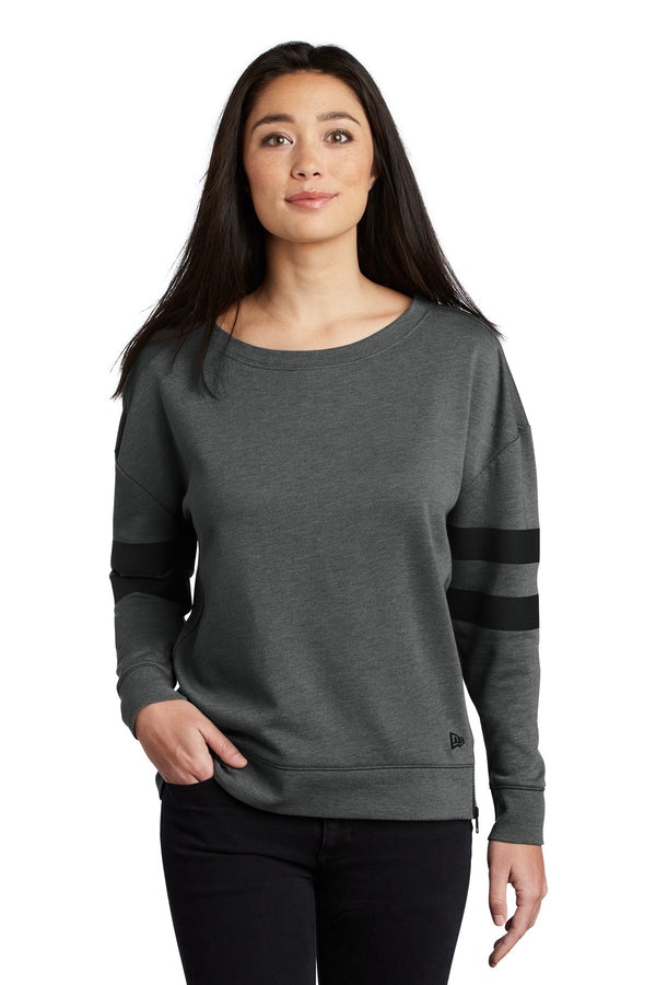 New Era ¨ Ladies Tri-Blend Fleece Varsity Crew LNEA513