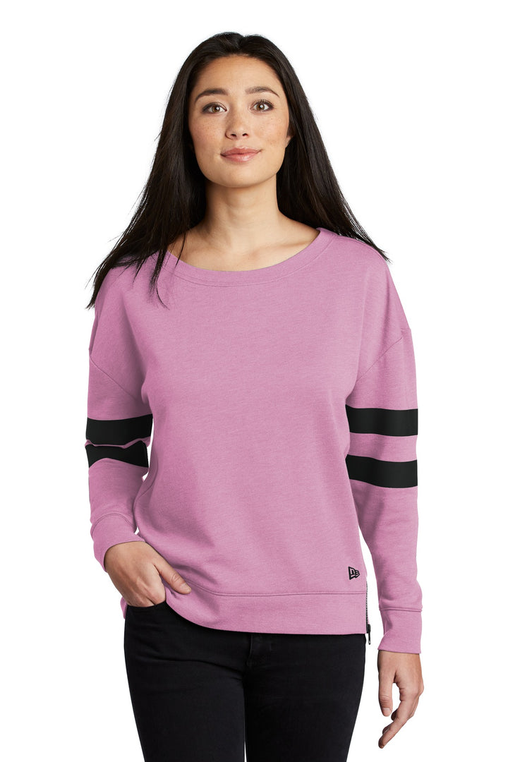 New Era ¨ Ladies Tri-Blend Fleece Varsity Crew LNEA513