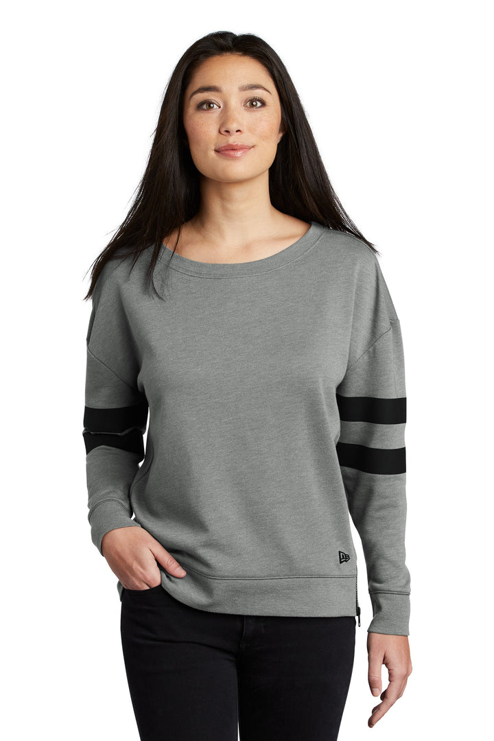 New Era ¨ Ladies Tri-Blend Fleece Varsity Crew LNEA513