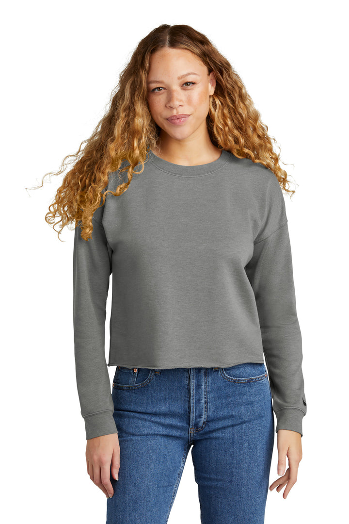 New Era¨ Ladies Tri-Blend Fleece Crop Crew LNEA514