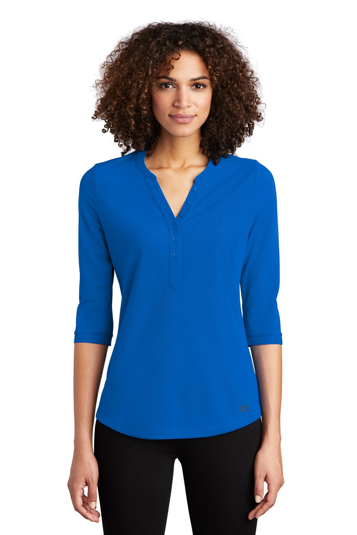 OGIO ¨ Ladies Jewel Henley LOG104