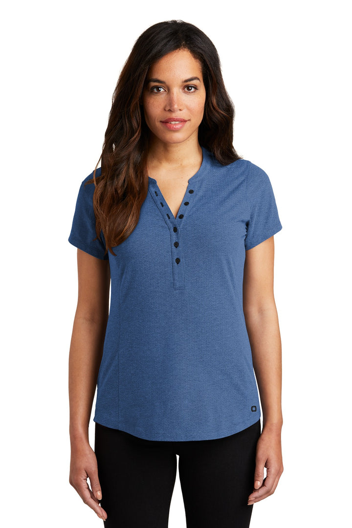 OGIO ¨ Ladies Tread Henley. LOG136