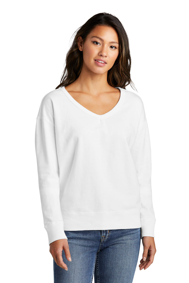 Port & Company¨ Ladies Beach Wash¨ Garment-Dyed V-Neck Sweatshirt LPC098V