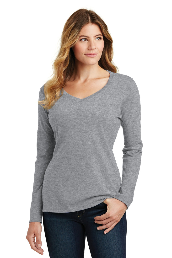 Port & Company¨ Ladies Long Sleeve Fan Favorite V-Neck Tee. LPC450VLS