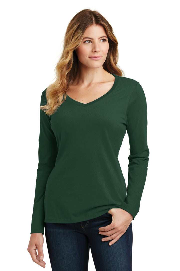 Port & Company¨ Ladies Long Sleeve Fan Favorite V-Neck Tee. LPC450VLS