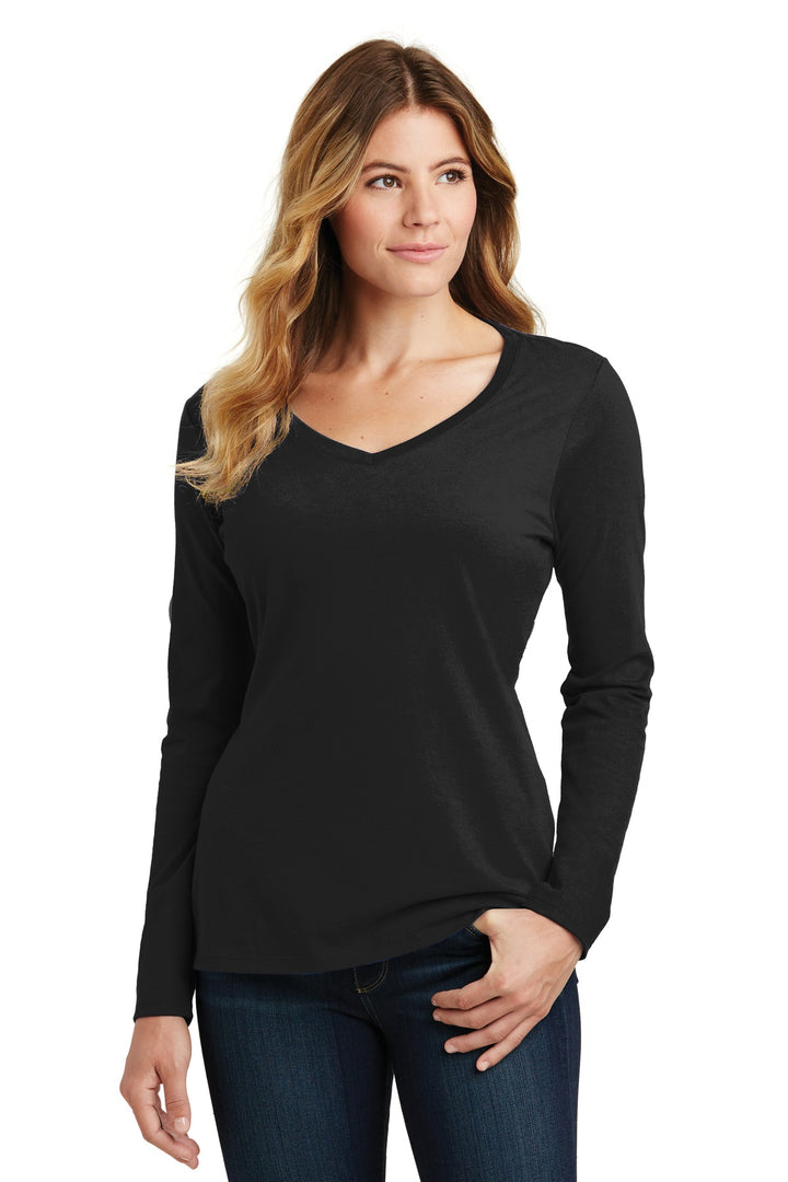 Port & Company¨ Ladies Long Sleeve Fan Favorite V-Neck Tee. LPC450VLS