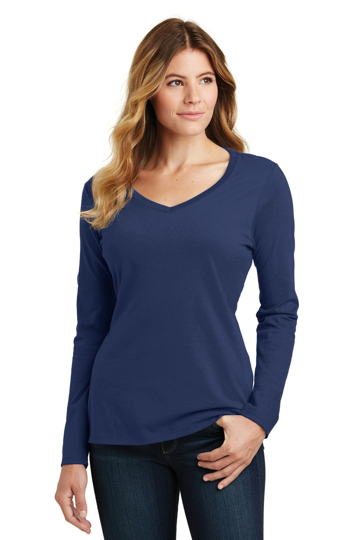 Port & Company¨ Ladies Long Sleeve Fan Favorite V-Neck Tee. LPC450VLS