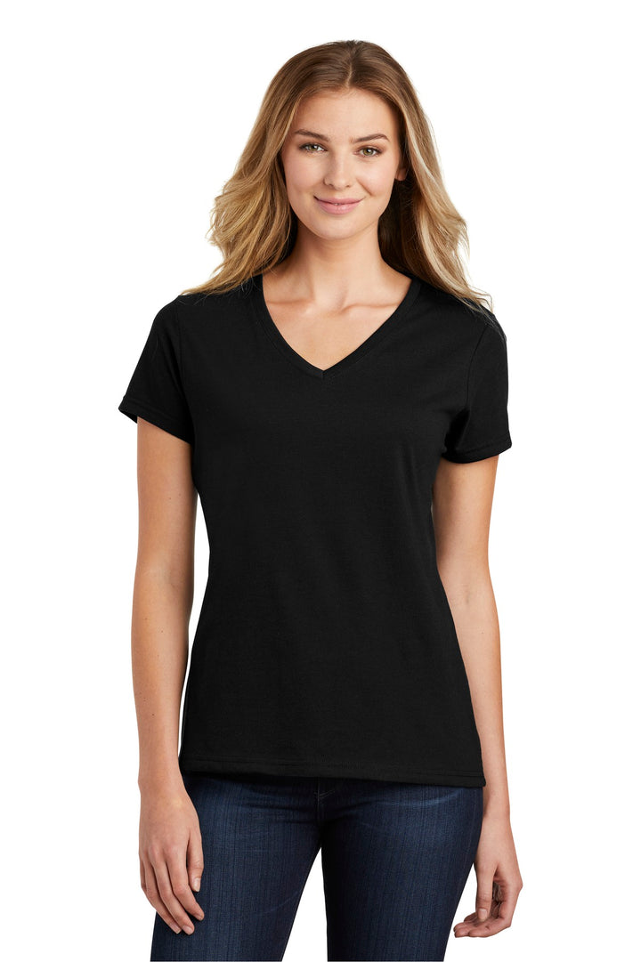 Port & Company ¨ Ladies Fan Favorite ™ Blend V-Neck Tee. LPC455V