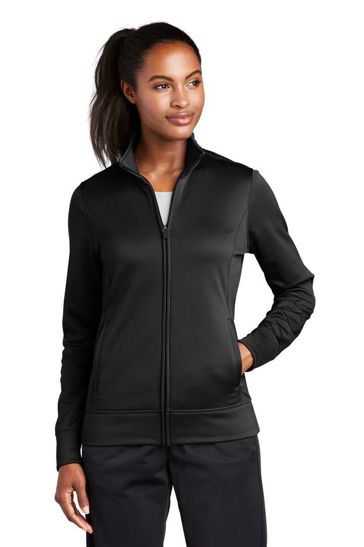 Sport-Tek¨ Ladies Sport-Wick¨ Fleece Full-Zip Jacket.  LST241