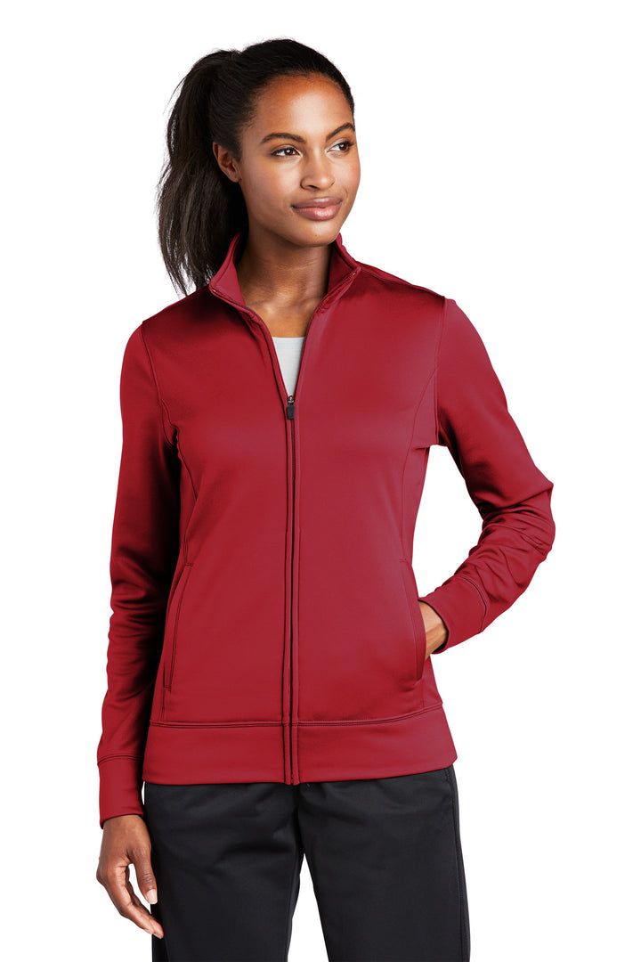 Sport-Tek¨ Ladies Sport-Wick¨ Fleece Full-Zip Jacket.  LST241