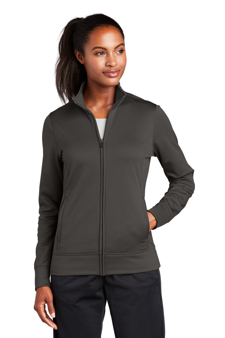 Sport-Tek¨ Ladies Sport-Wick¨ Fleece Full-Zip Jacket.  LST241