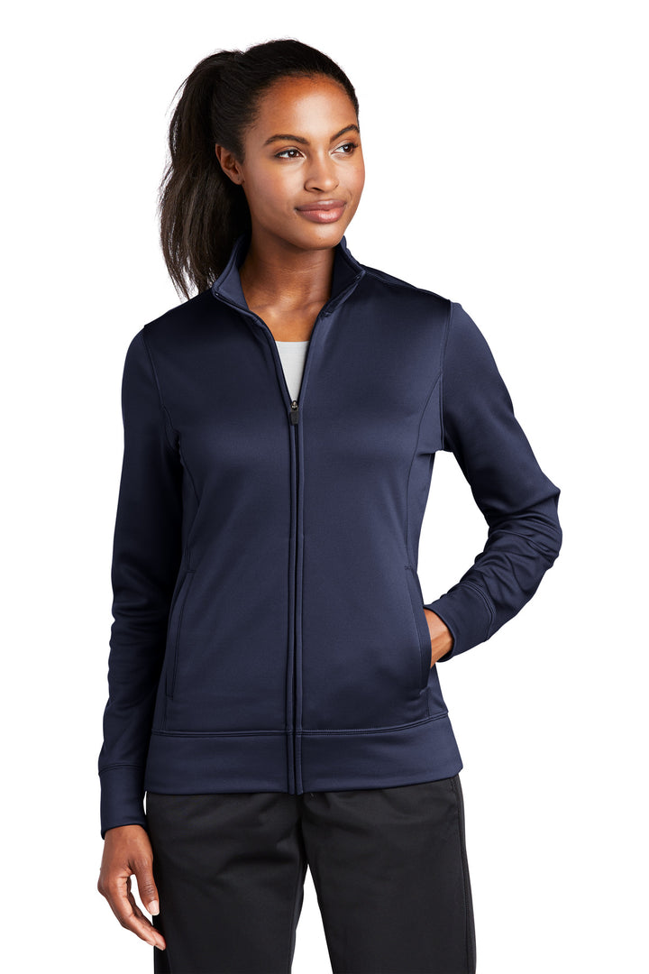 Sport-Tek¨ Ladies Sport-Wick¨ Fleece Full-Zip Jacket.  LST241