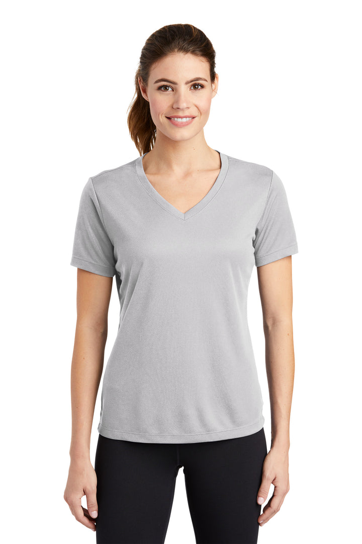 Sport-Tek¨ Ladies PosiCharge¨ RacerMesh¨ V-Neck Tee. LST340