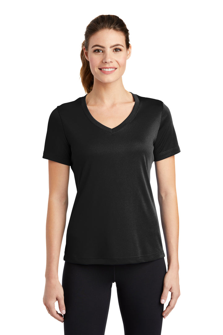 Sport-Tek¨ Ladies PosiCharge¨ Competitor™ V-Neck Tee. LST353