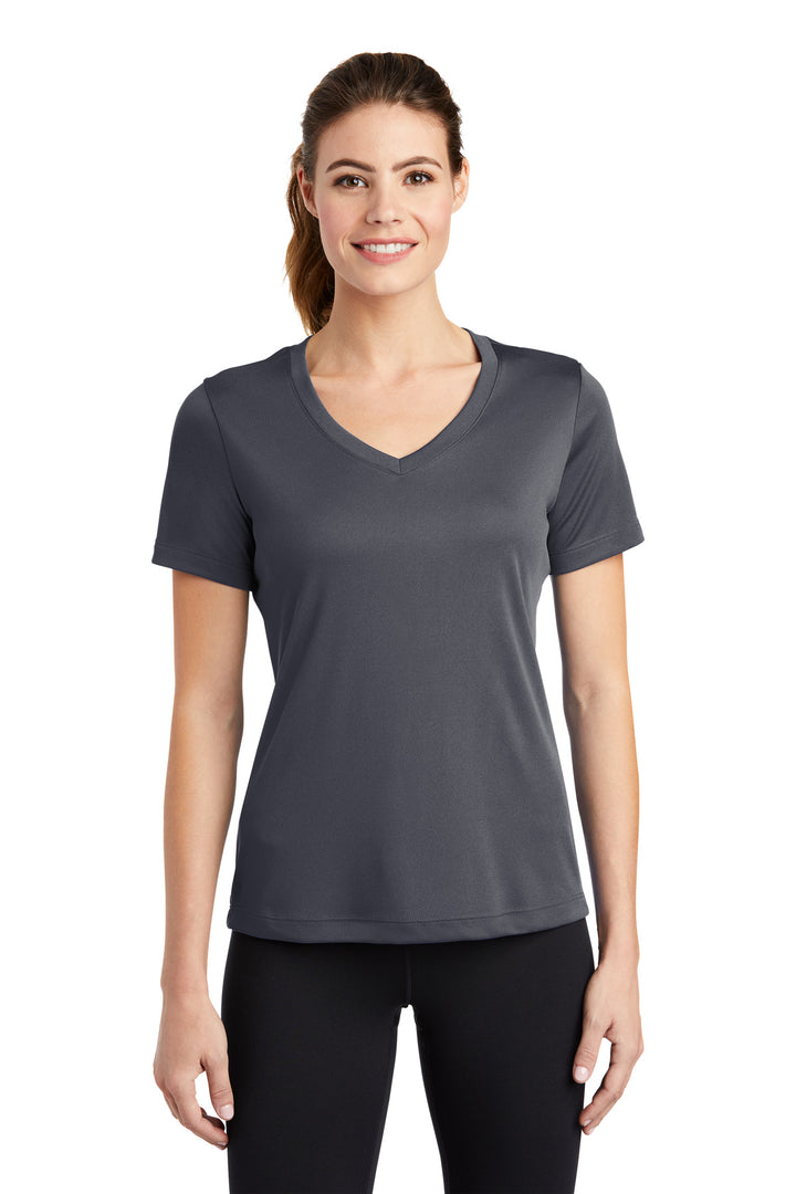 Sport-Tek¨ Ladies PosiCharge¨ Competitor™ V-Neck Tee. LST353