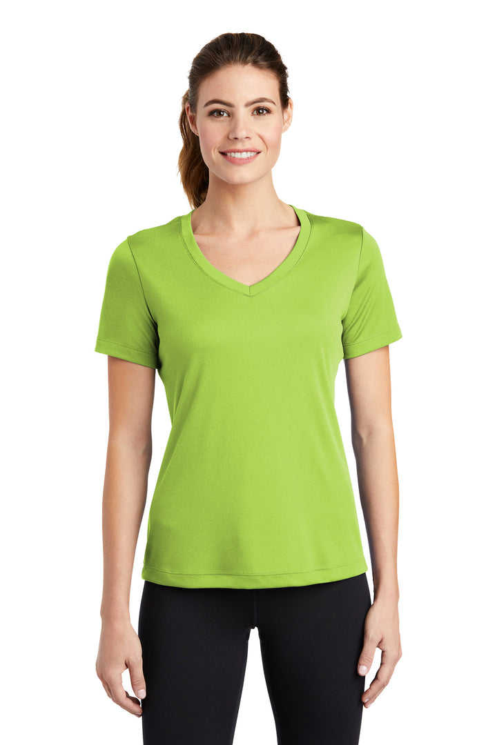 Sport-Tek¨ Ladies PosiCharge¨ Competitor™ V-Neck Tee. LST353