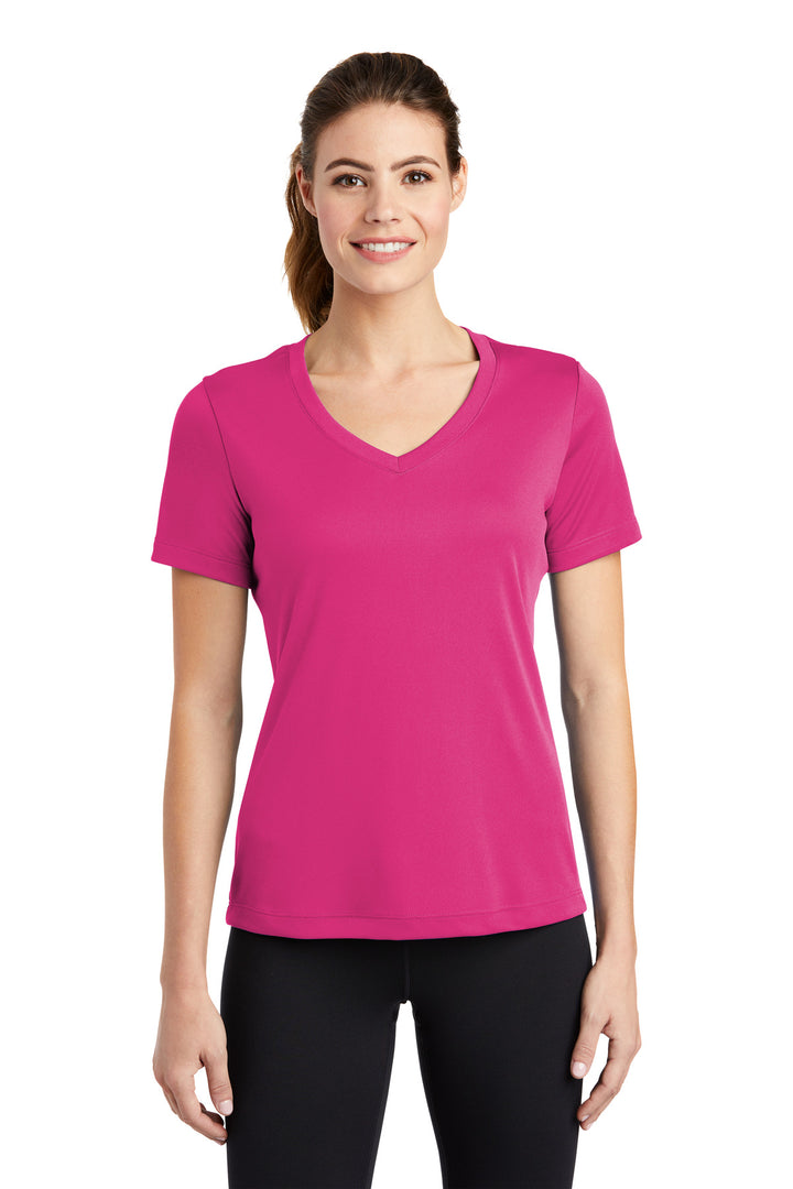 Sport-Tek¨ Ladies PosiCharge¨ Competitor™ V-Neck Tee. LST353