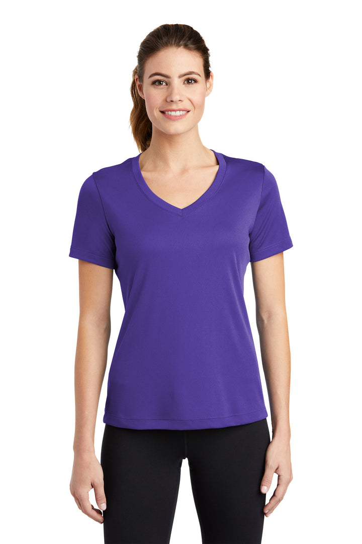 Sport-Tek¨ Ladies PosiCharge¨ Competitor™ V-Neck Tee. LST353