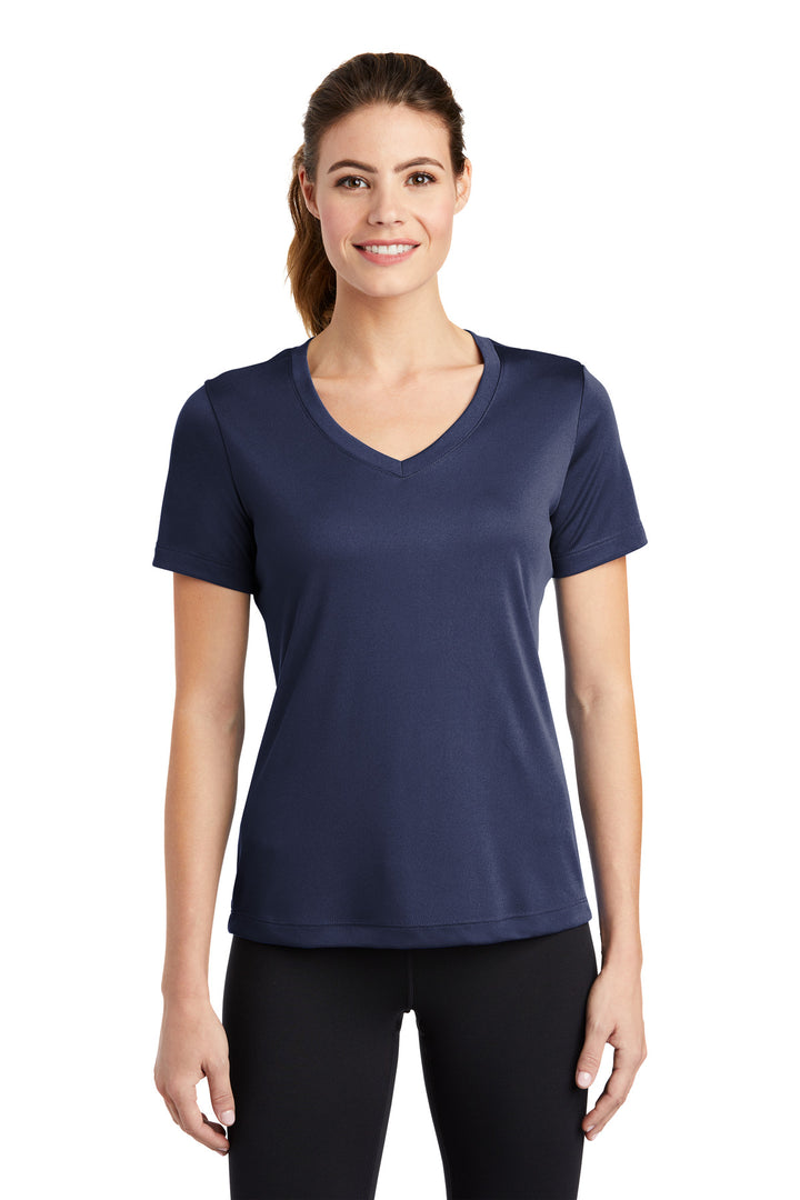 Sport-Tek¨ Ladies PosiCharge¨ Competitor™ V-Neck Tee. LST353