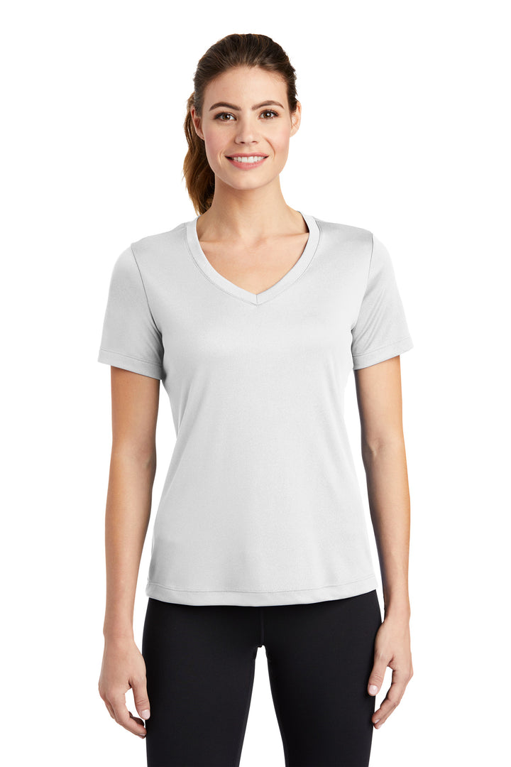 Sport-Tek¨ Ladies PosiCharge¨ Competitor™ V-Neck Tee. LST353