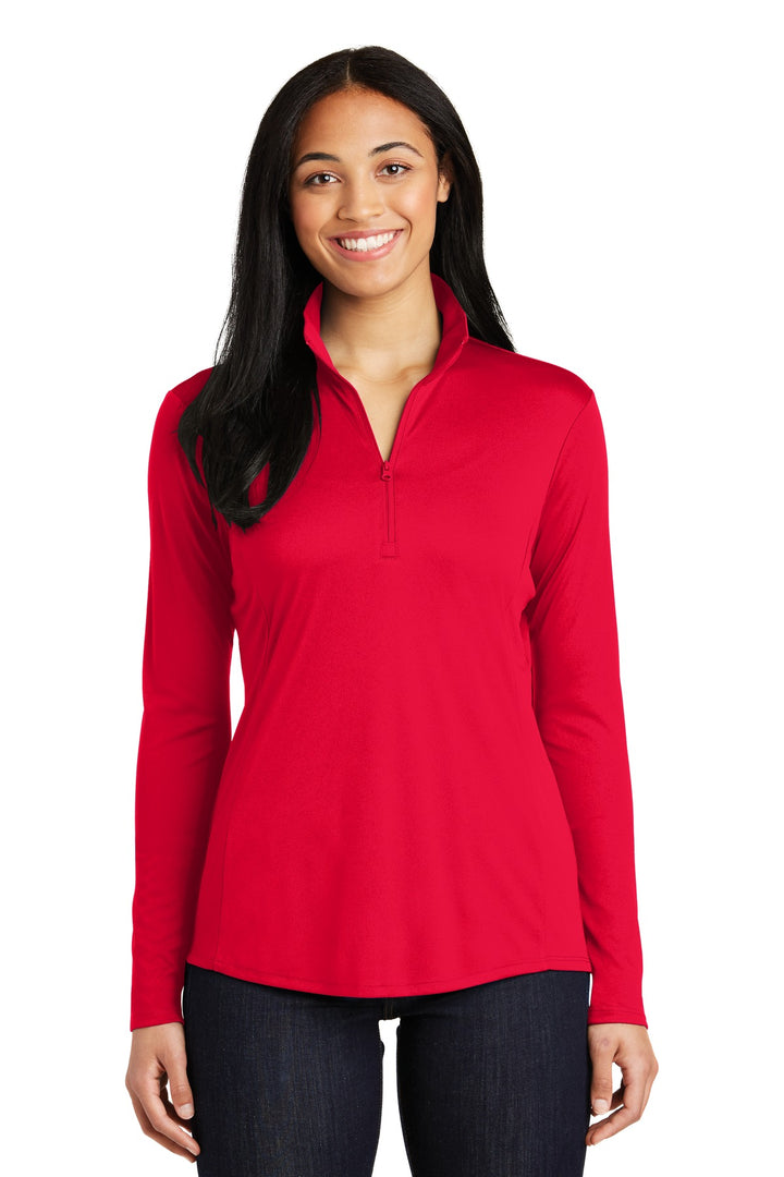 Sport-Tek¨ Ladies PosiCharge¨ Competitor™ 1/4-Zip Pullover. LST357