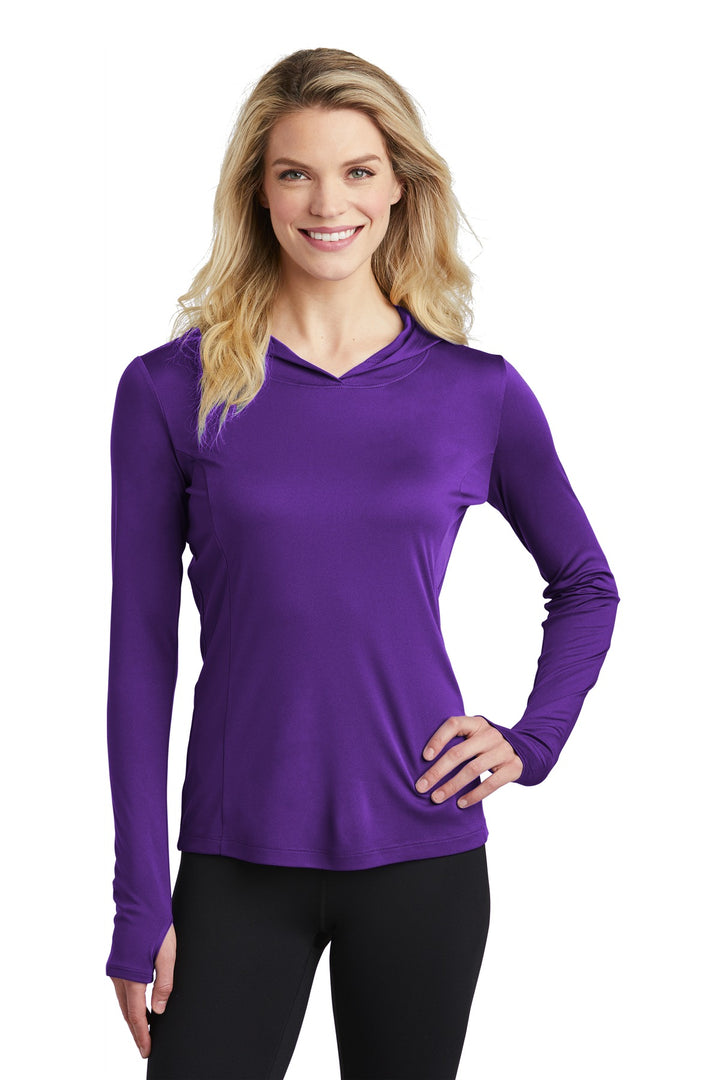 Sport-Tek ¨ Ladies PosiCharge ¨ Competitor ™ Hooded Pullover. LST358