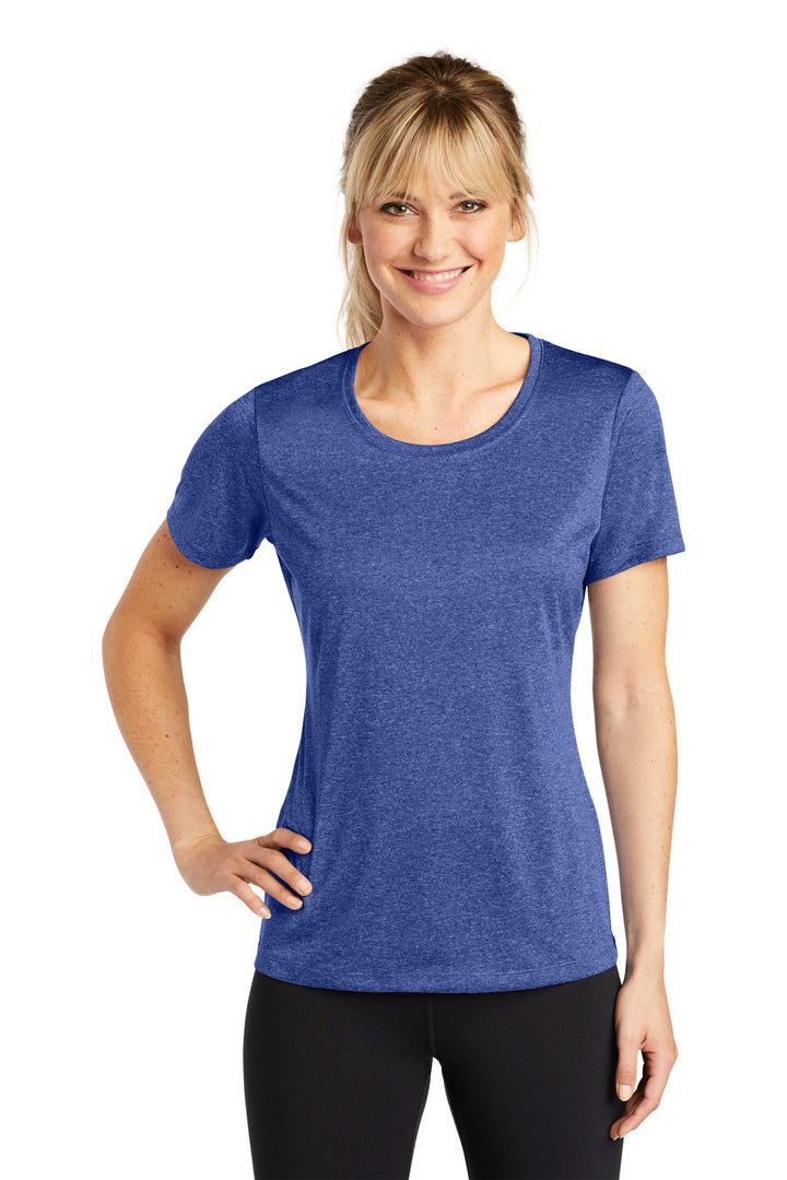Sport-Tek¨ Ladies Heather Contender™ Scoop Neck Tee. LST360