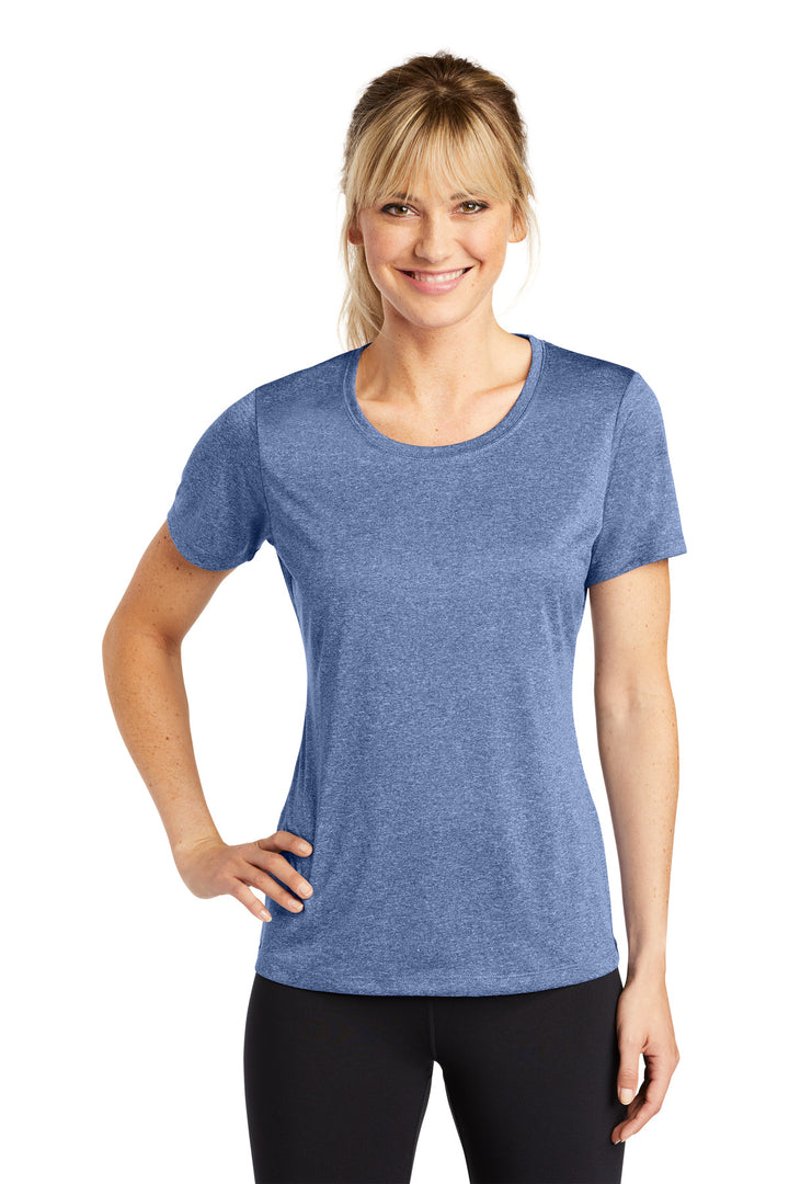 Sport-Tek¨ Ladies Heather Contender™ Scoop Neck Tee. LST360