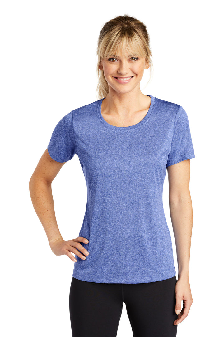 Sport-Tek¨ Ladies Heather Contender™ Scoop Neck Tee. LST360