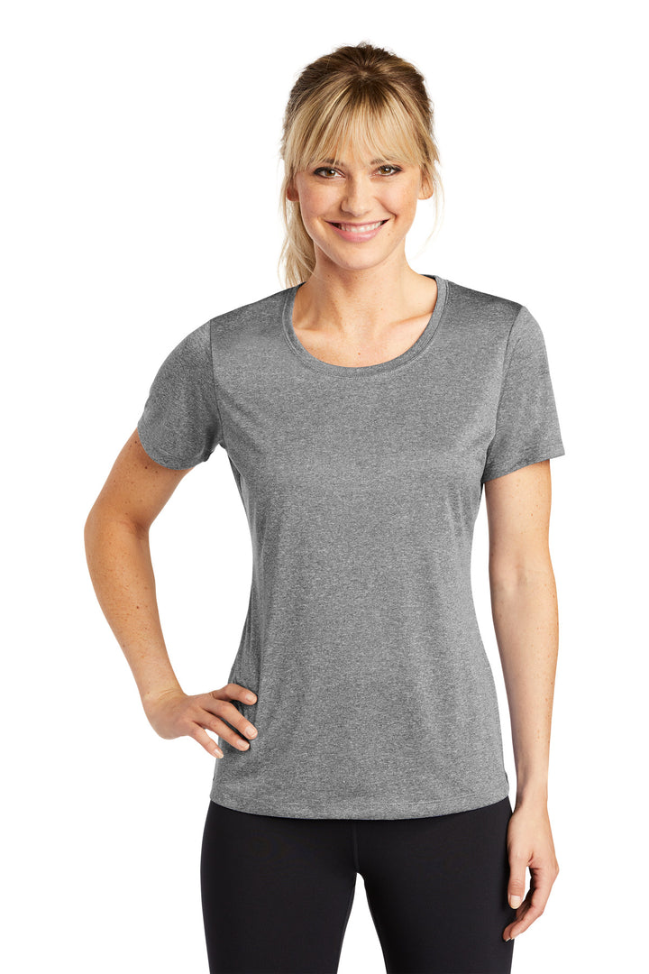 Sport-Tek¨ Ladies Heather Contender™ Scoop Neck Tee. LST360