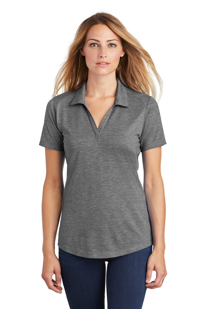 Sport-Tek ¨ Ladies PosiCharge ¨ Tri-Blend Wicking Polo. LST405
