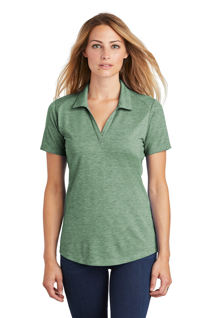 Sport-Tek ¨ Ladies PosiCharge ¨ Tri-Blend Wicking Polo. LST405