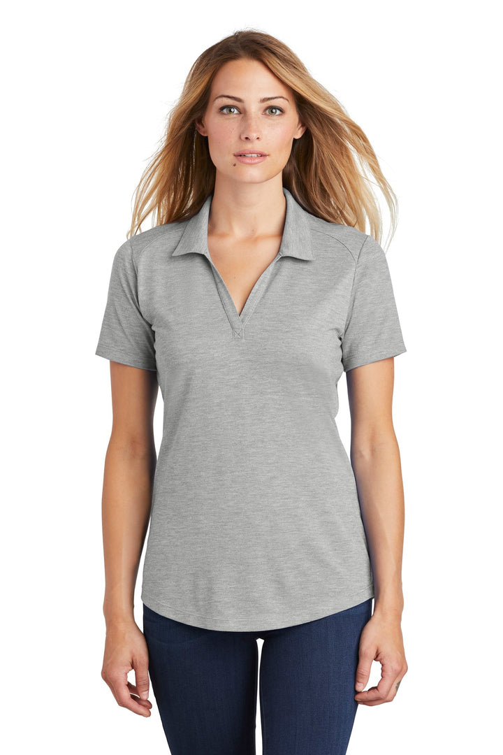 Sport-Tek ¨ Ladies PosiCharge ¨ Tri-Blend Wicking Polo. LST405