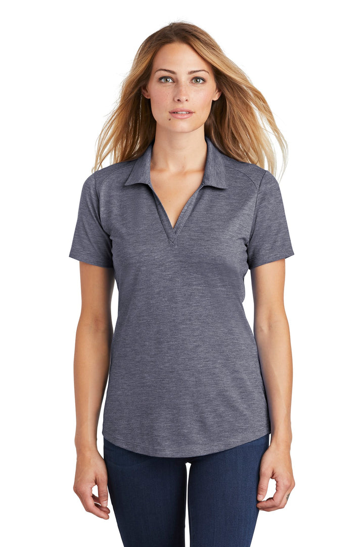 Sport-Tek ¨ Ladies PosiCharge ¨ Tri-Blend Wicking Polo. LST405