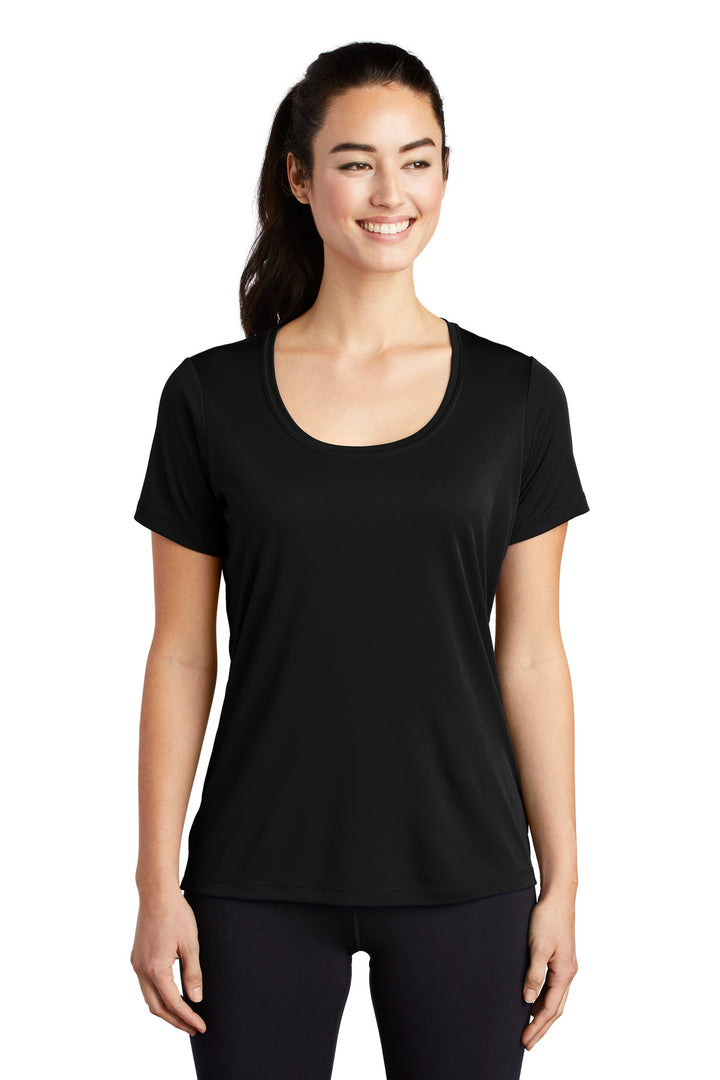 Sport-Tek ¨ Ladies Posi-UV¨ Pro Scoop Neck Tee. LST420